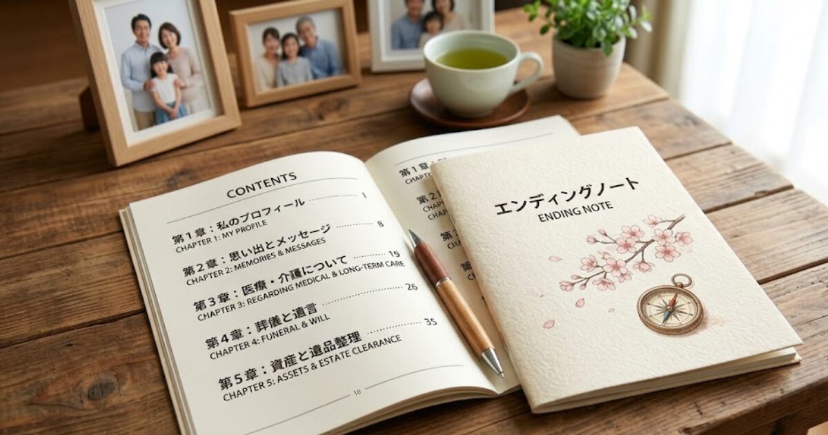 5-2エンディングノートの書き方と活用法｜家族に伝える想いと手続き情報