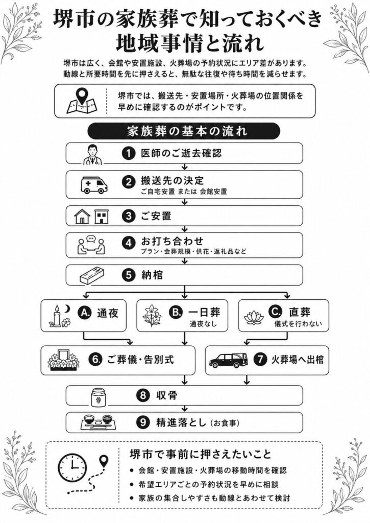 堺市の家族葬で知っておくべき地域事情と流れ